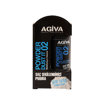 پودر حجم دهنده و حالت دهنده مو آگیوا مدل Agiva Powder Dust It 02