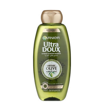 شامپو مغذی و ترمیم کننده زیتون گارنیر اولترا دوکس Garnier Ultra Doux Olive حجم 400 میلی لیتر