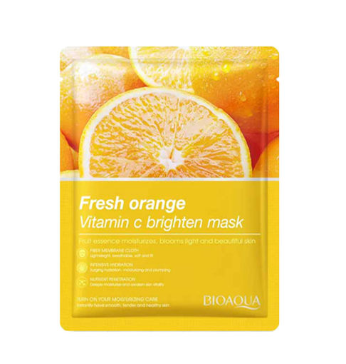 ماسک ورقه ای بایو آکوا مدل پرتقال