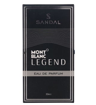 ادکلن جیبی مردانه صندل مدل Mont Blanc Legend حجم 33 میلی لیتر