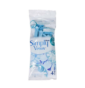 خود تراش ژیلت مدل Simply Venus بسته 4 عددی