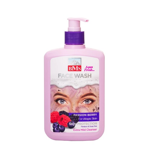 ژل شستشو صورت بی ام اس مدل آتوپیک حجم 500 میلی لیتر
