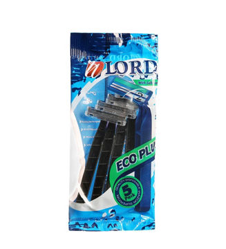 خود تراش لرد مدل 2 لبه صابون دار بسته 5 عددی